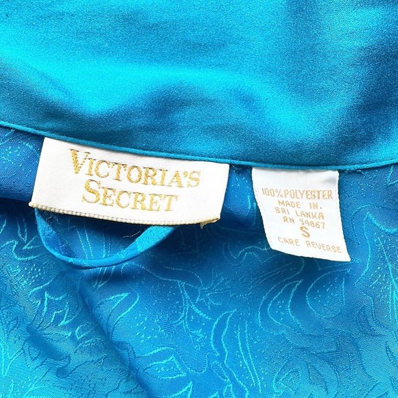 Victoria’s Secret Yellow Lable Green Robe - Picture 8 of 14